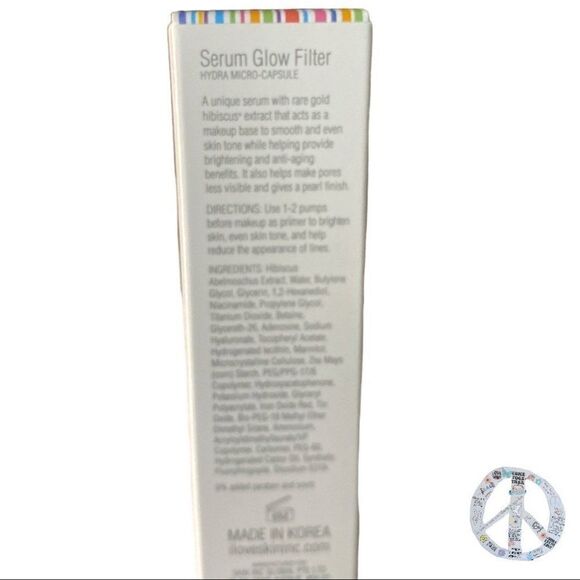 𝅺$10$ add on SKININC supplement bar - serum glow filter. 30ml sealed in box - Picture 4 of 8